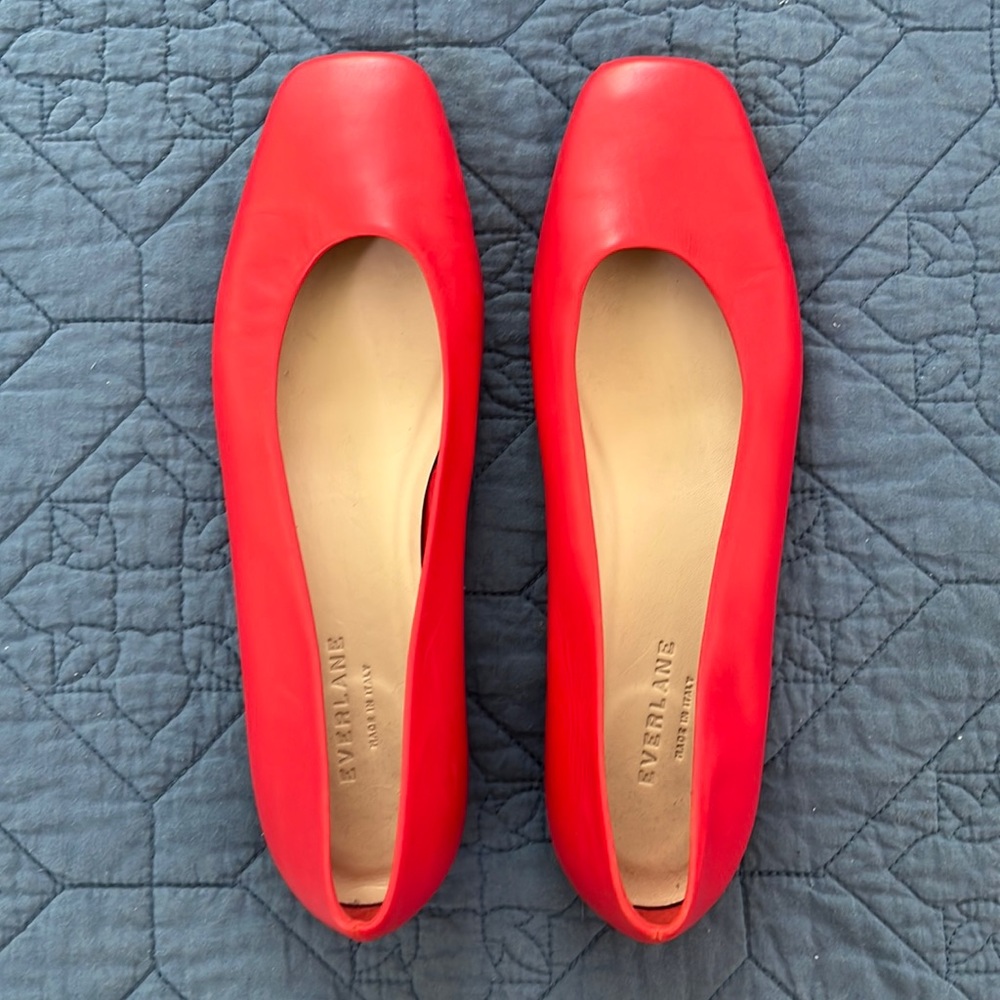 Everlane Italian Leather Flat
